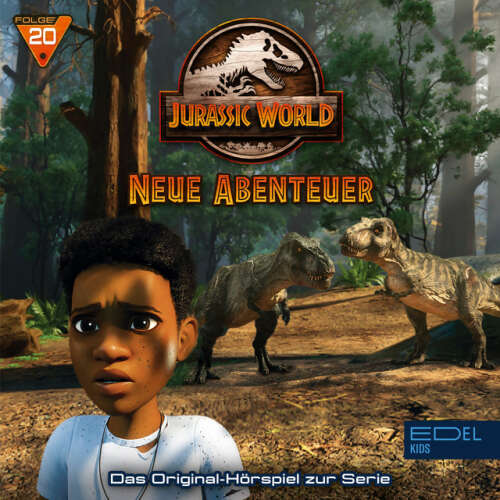 Cover von Jurassic World - Neue Abenteuer - Folge 20: Verhärtete Fronten / Verdrängung (Das Original-Hörspiel zur TV-Serie)