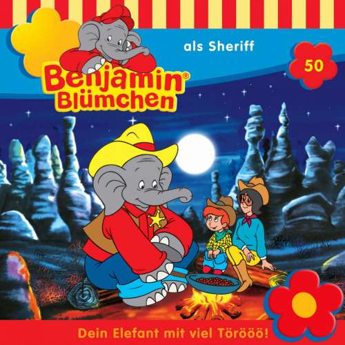 Cover von Benjamin Blümchen -  Folge 50 - Benjamin als Sheriff