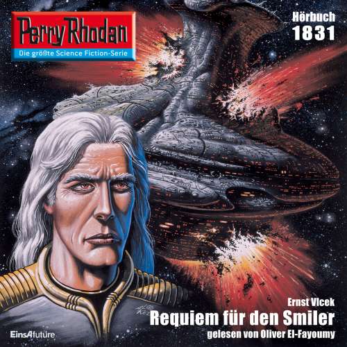 Cover von Ernst Vlcek - Perry Rhodan - Erstauflage 1831 - Requiem für den Smiler