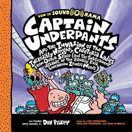 Cover von Dav Pilkey - Captain Underpants - Book 3 - Captain Underpants and the Invasion of the Incredibly Naughty Cafeteria Ladies from Outer Space