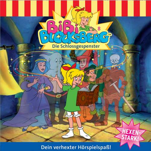 Cover von Bibi Blocksberg -  Folge 8 - Die Schlossgespenster