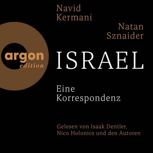 Cover von Dr. Navid Kermani - Israel - Eine Korrespondenz