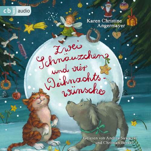 Cover von Karen Christine Angermayer - Die Schnauze-Bilderbuch-Reihe - Band 1 - Zwei Schnäuzchen und vier Weihnachtswünsche