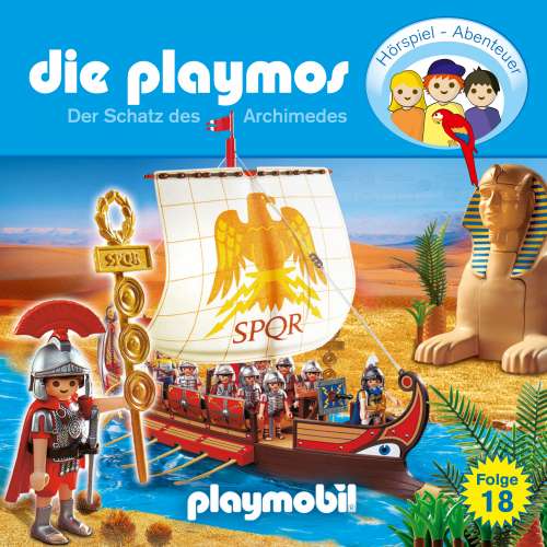 Cover von Die Playmos - Das Original Playmobil Hörspiel - Folge 18 - Der Schatz des Archimedes