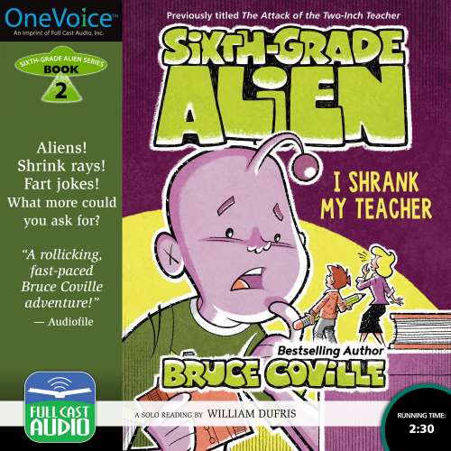 Cover von Bruce Coville - Sixth-Grade Alien 2 - I Shrank My Teacher