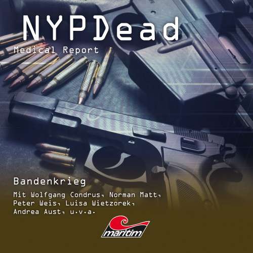 Cover von NYPDead - Medical Report - Folge 9 - Bandenkrieg