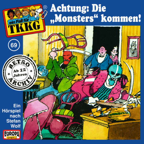 Cover von TKKG Retro-Archiv - 069/Achtung! Die "Monsters" kommen