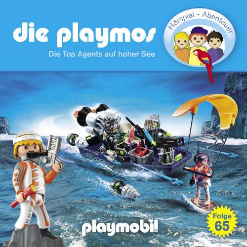 Cover von Die Playmos - Das Original Playmobil Hörspiel - Folge 65 - Die Top Agents auf hoher See