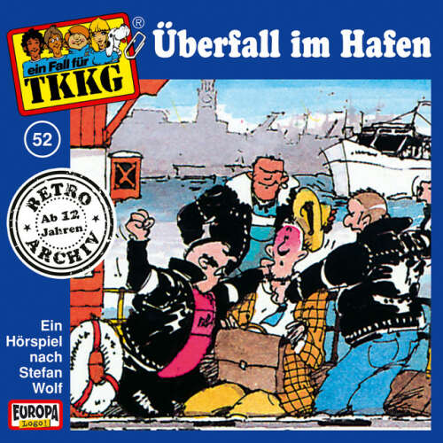 Cover von TKKG Retro-Archiv - 052/Überfall im Hafen