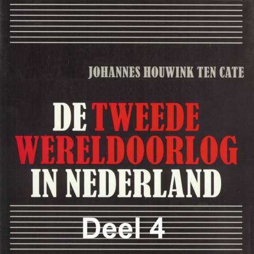 Cover von Johannes Houwink ten Cate - De Tweede Wereldoorlog in Nederland - Deel 4 - De Jodenvervolging