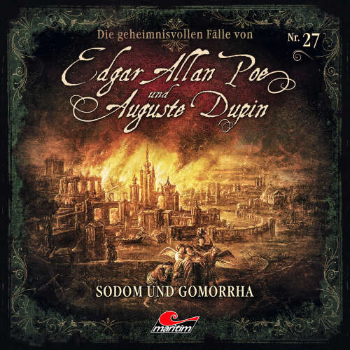 Cover - Edgar Allan Poe & Auguste Dupin - Folge 27 - Sodom und Gomorrha