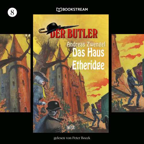 Cover von Andreas Zwengel - Der Butler - Folge 8 - Das Haus Etheridge