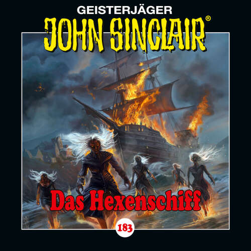 Cover - Jason Dark - Folge 183 - Das Hexenschiff