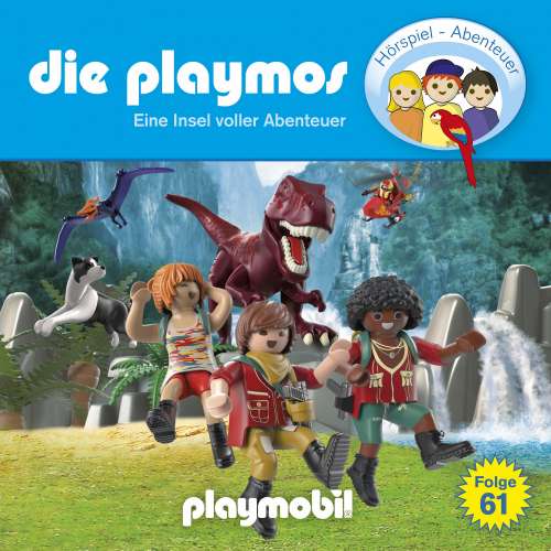 Cover von Die Playmos - Das Original Playmobil Hörspiel - Folge 61 - Eine Insel voller Abenteuer