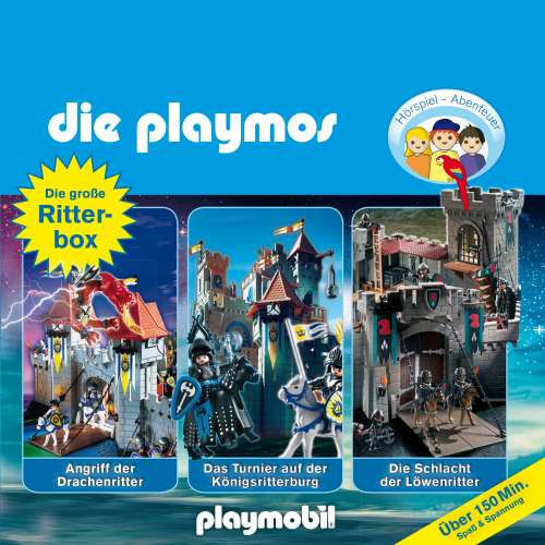Cover von Die Playmos - Die Playmos - Die große Ritter-Box, Folgen 2, 8, 20