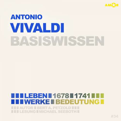 Cover von Bert Alexander Petzold - Basiswissen - Antonio Vivaldi (1678-1741) - Leben, Werk, Bedeutung