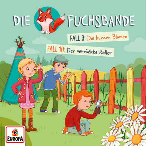 Cover von Die Fuchsbande - 005/Fall 9: Die kurzen Blumen/Fall 10: Der verrückte Roller