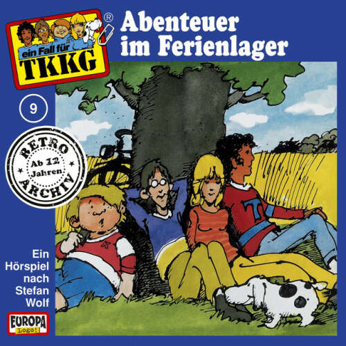 Cover von TKKG Retro-Archiv - 009/Abenteuer im Ferienlager