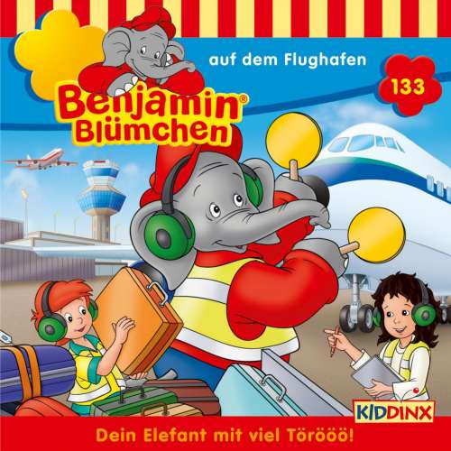 Cover von Benjamin Blümchen - Folge 133 - Benjamin auf dem Flughafen