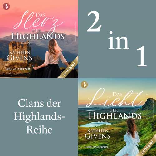 Cover von Kathleen Givens - Clans der Highlands-Reihe: Band 1-2 (Nur bei uns!)