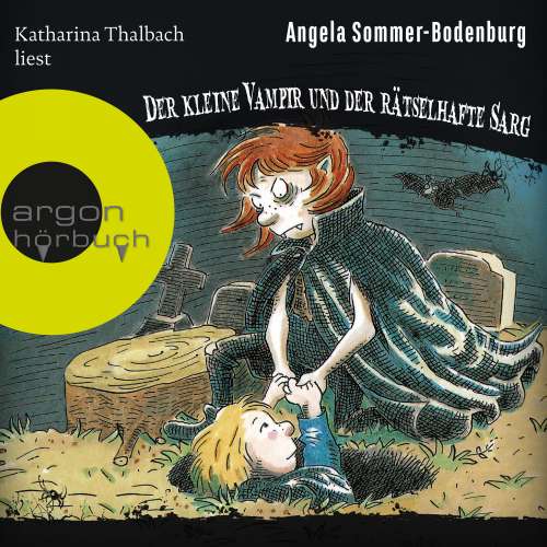Cover von Angela Sommer-Bodenburg - Der kleine Vampir - Band 12 - Der kleine Vampir und der rätselhafte Sarg
