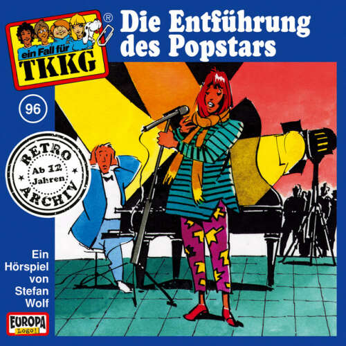Cover von TKKG Retro-Archiv - 096/Die Entführung des Popstars