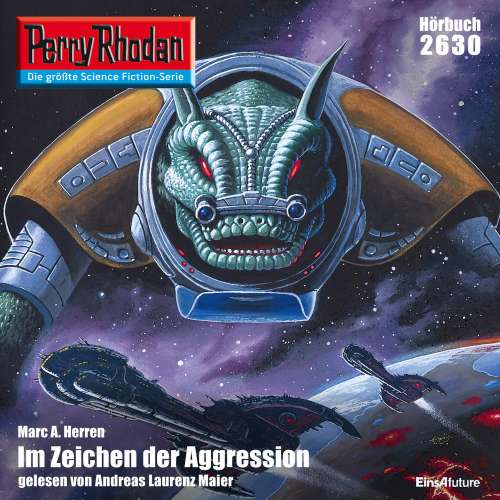 Cover von Marc A. Herren - Perry Rhodan - Erstauflage 2630 - Im Zeichen der Aggression