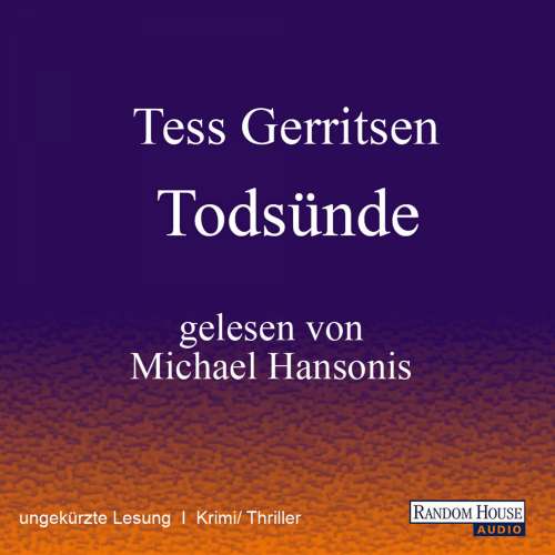 Cover von Tess Gerritsen - Rizzoli-&-Isles-Thriller 3 - Todsünde