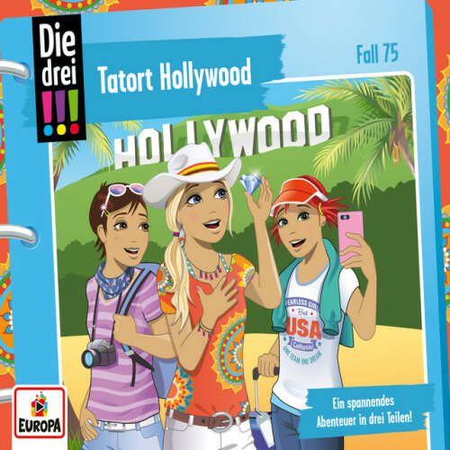 Cover von Die drei !!! - Folge 75: Tatort Hollywood