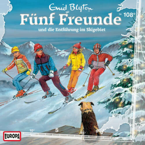 Cover von Fünf Freunde - 108/und die Entführung im Skigebiet