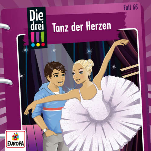 Cover von Die drei !!! - 066/Tanz der Herzen