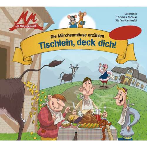 Cover von Stefan Kaminski - Die Märchenmäuse - Tischlein, deck dich