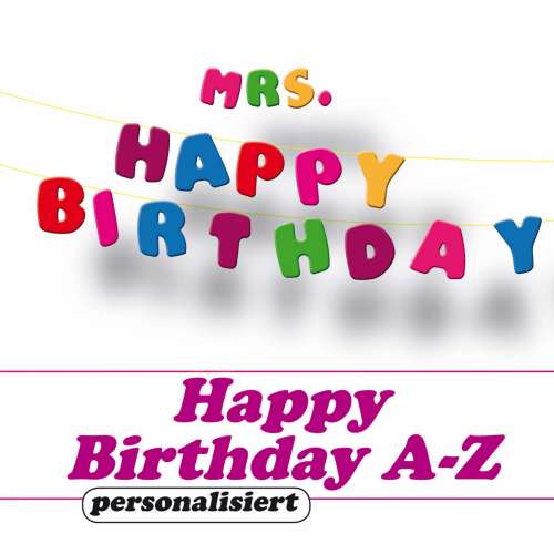 Cover von Mrs. Happy Birthday - 