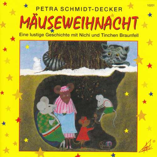 Cover von Petra Schmidt-Decker - Mäuseweihnacht - Eine lustige Geschichte mit Nichi und Tinchen Braunfell