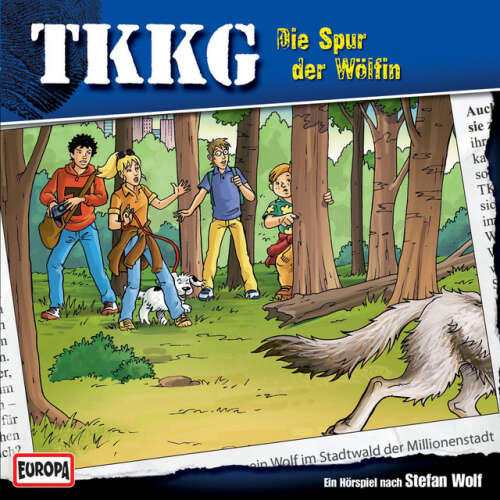 Cover von TKKG - 177/Die Spur der Wölfin