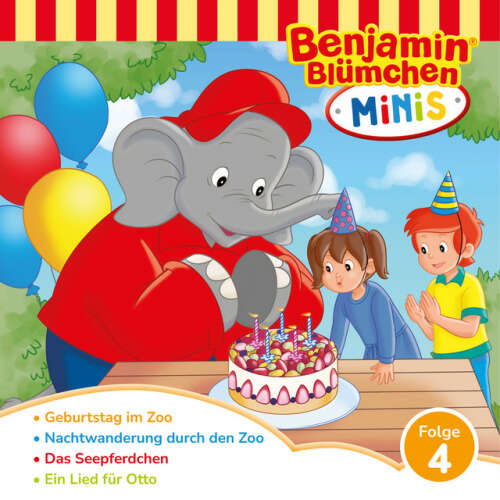 Cover von Benjamin Blümchen - Benjamin Minis - Folge 4: Geburtstag im Zoo