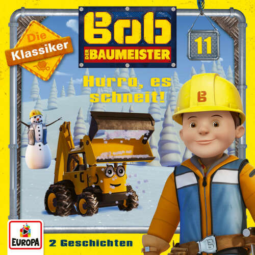 Cover von Bob der Baumeister - 11/Hurra, es schneit! (Die Klassiker)