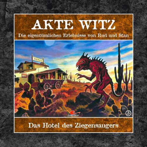 Cover von Akte Witz - Folge 3 - Das Hotel des Ziegensaugers