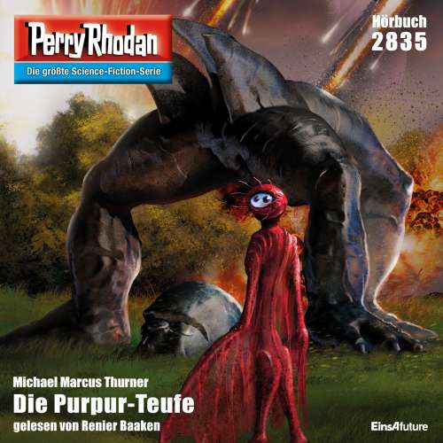 Cover von Michael Marcus Thurner - Perry Rhodan - Erstauflage 2835 - Die Purpur-Teufe
