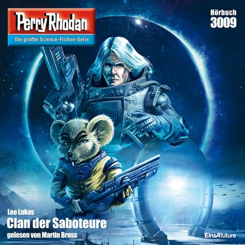 Cover von Leo Lukas - Perry Rhodan - Erstauflage 3009 - Clan der Saboteure