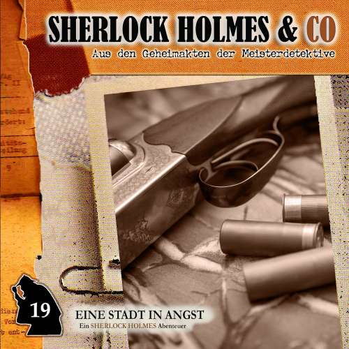 Cover von Thomas Tippner - Sherlock Holmes & Co - Folge 19 - Eine Stadt in Angst