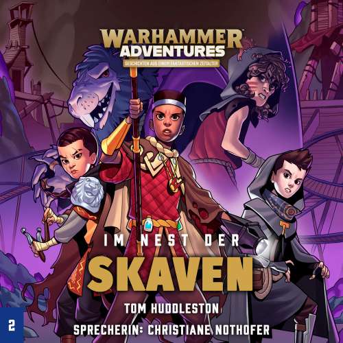 Cover von Tom Huddleston - Warhammer Adventures: Die Acht Reiche 2 - Im Nest der Skaven