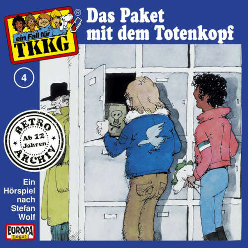 Cover von TKKG Retro-Archiv - 004/Das Paket mit dem Totenkopf
