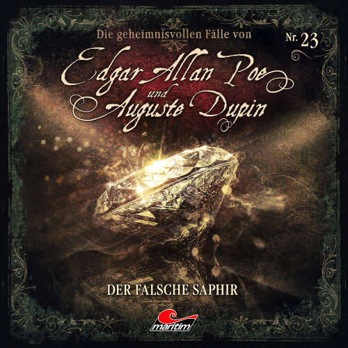 Cover von Edgar Allan Poe & Auguste Dupin - Folge 23 - Der falsche Saphir