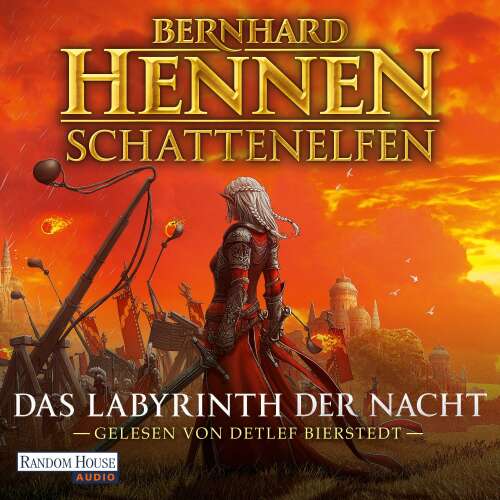 Cover von Bernhard Hennen - Die Schattenelfen-Saga - Band 4 - Das Labyrinth der Nacht