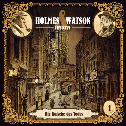 Cover von Holmes & Watson Mysterys - Folge 1 - Die Kutsche des Todes