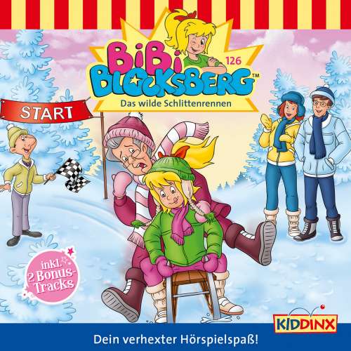 Cover von Bibi Blocksberg - Folge 126 - Das wilde Schlittenrennen