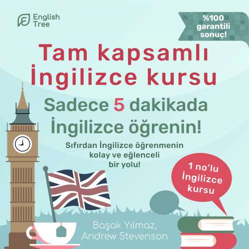 Cover von Başak Yılmaz - Tam kapsamlı İngilizce kursu - Sadece 5 dakikada İngilizce öğrenin!