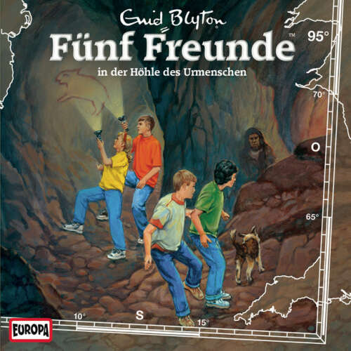 Cover von Fünf Freunde - 095/in der Höhle des Urmenschen