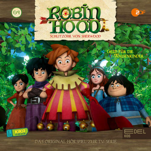 Cover von Robin Hood - Schlitzohr von Sherwood - Folge 9: Geld für die Waisenkinder (Das Original-Hörspiel zur TV-Serie)